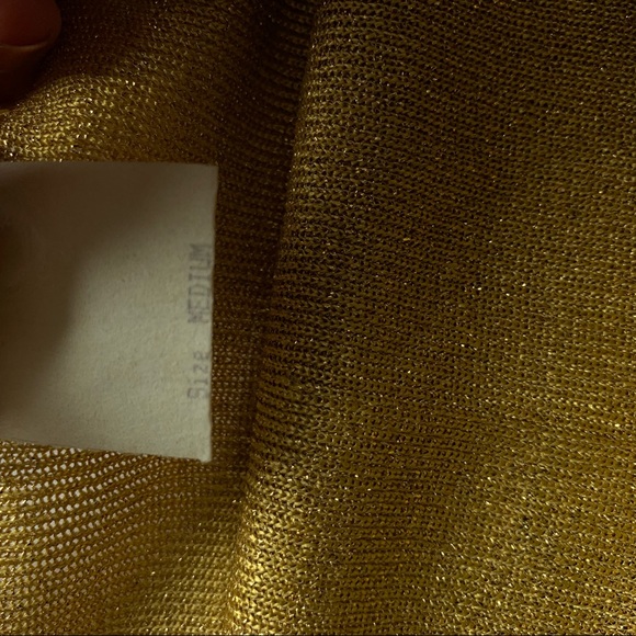 VTG Ana California Gold Knit Sleeveless Top - Picture 14 of 15